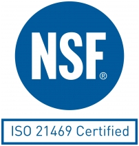 NSF ISO 21469 Certified